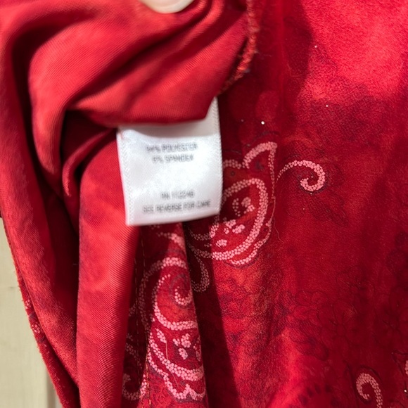 Sami and Jo XL Women’s Holiday Top Pre - owned. - Picture 10 of 11